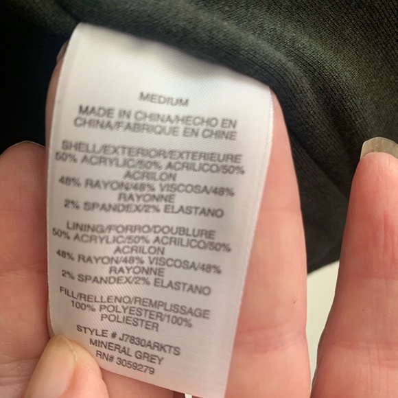 Thread & Supply Green Quilted Vest with Elastic Armholes - Picture 4 of 4